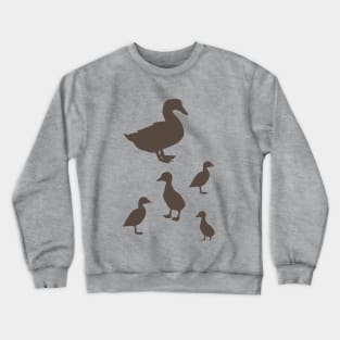 Mama and Ducklings Crewneck Sweatshirt